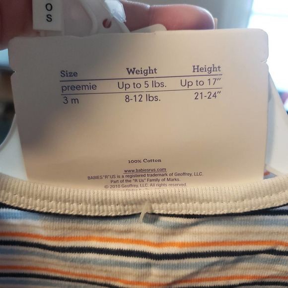 Nwt babies R Us 3 piece 0-3 months sleeper set with a deer - Picture 4 of 4